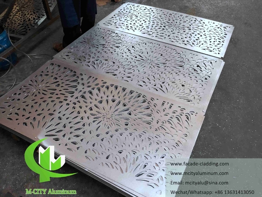 pannello di parete in alluminio per la decorazione di edifici