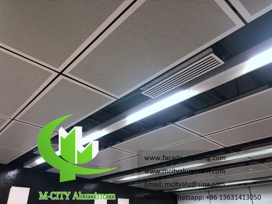 pannelli di schermo di maglia di alluminio per facciate metallo architettonico decorativo