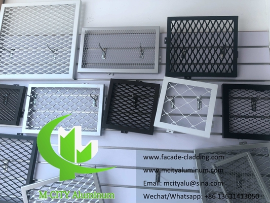 Rivestimento metallico Maschera di alluminio schermo esteso per rivestimento di pareti pannelli di facciata decorazione