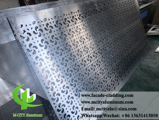 rivestimento esterno di metallo rivestimento di facciata in lamiera di alluminio per rivestimento esterno di facciata