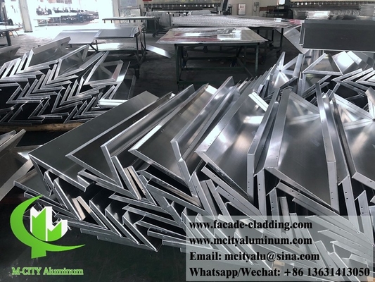Fogli di metallo perforanti per decorazioni murali di facciate