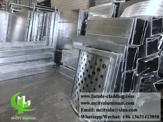 Cina Fabbricante di pannelli perforati di alluminio per facciate architettoniche esterne per rivestimenti