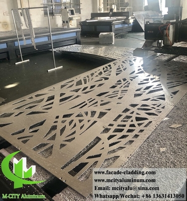 pannello di parete in alluminio per la decorazione di edifici