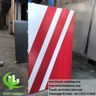 Cnc Architettura lamiera perforata di alluminio esterno lamiera di facciata rivestimento 3 mm piegato