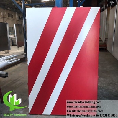 Pannello di alluminio esterno per il taglio CNC in polvere di rivestimento per pareti
