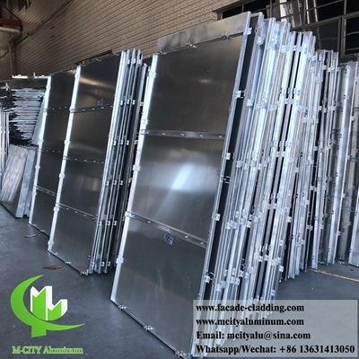 Cina 3003 3mm metallo pannello di alluminio in polvere rivestito di alluminio pannello massiccio muro tenda per rivestimento di facciata