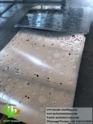 Perforazione di schermo decorativo con disegno di alluminio anti ruggine