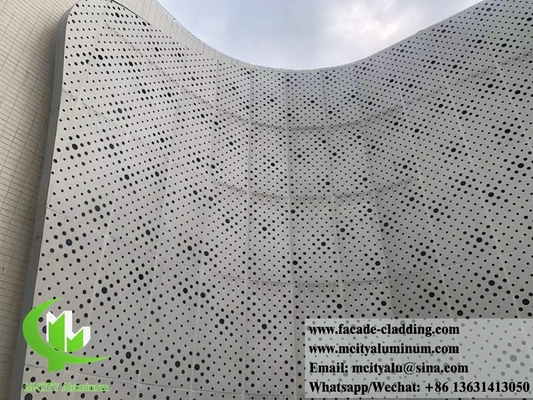 Cina 3003 3mm metallo pannello di alluminio in polvere rivestito di alluminio pannello massiccio muro tenda per rivestimento di facciata