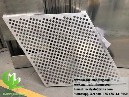 Perforazione di schermo decorativo con disegno di alluminio anti ruggine