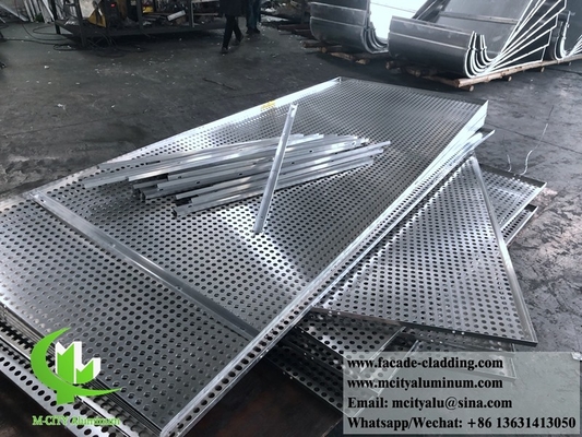 Cina fornitore rivestimento metallico 3mm pannello di alluminio in polvere rivestito finitura resistente anti ruggine