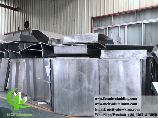 Fornitore di rivestimenti metallici di lamina di alluminio per parete in alluminio massello