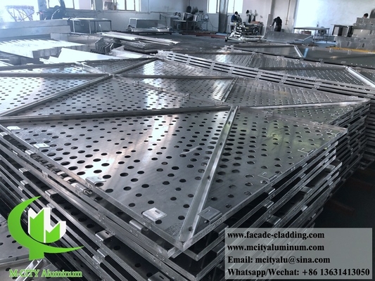 Fornitore di facciate in alluminio in Cina foglio di metallo fabbrica di facciate rivestimenti in alluminio 3003 materiale