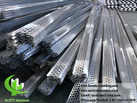 Fassate metalliche rivestimento metallico lamiera di alluminio per la decorazione degli edifici