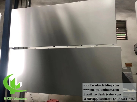 Cina fornitore 3mm metallo pannelli di alluminio in polvere rivestito facciate di alluminio