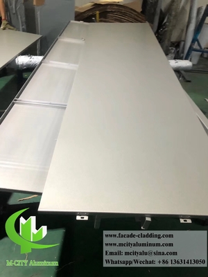 Cina fornitore 3mm metallo pannelli di alluminio in polvere rivestito facciate di alluminio