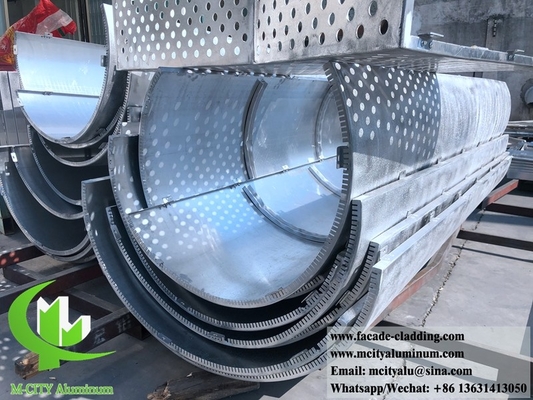 Fogli metallici di alluminio per facciate di edifici