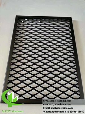 Rivestimento metallico Maschera di alluminio schermo esteso per rivestimento di pareti pannelli di facciata decorazione