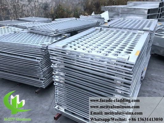 3003 pannello metallico in alluminio da 3 mm pannello massiccio in alluminio in fluorocarburo per rivestimento di facciata