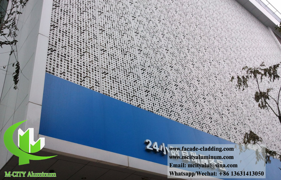 pannelli di alluminio per facciate metalliche di alluminio per facciate di edifici