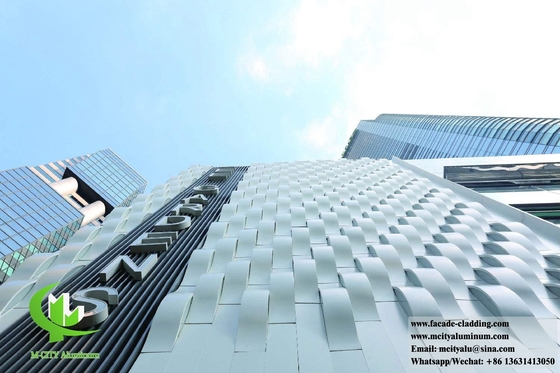 Fogli metallici PVDF 3 mm con rivestimento in alluminio peforato