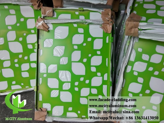 3003 Parete tendaio rivestito in polvere con pannelli di alluminio in lamiera di metallo di 3 mm per rivestimenti di facciate