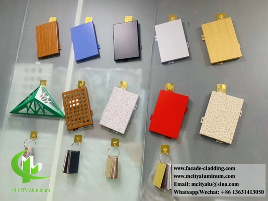 Fabbrica di alluminio di facciate metalliche in Cina