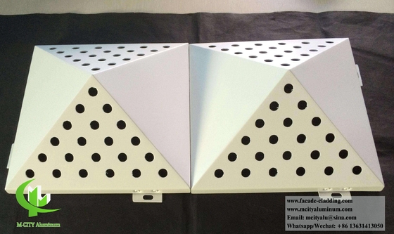 Produttore cinese di pannelli di rivestimento in alluminio per facciate esterne a schermo perforato