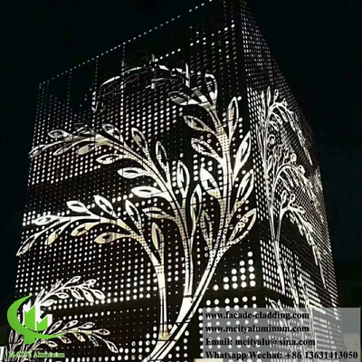 Fabbrica di rivestimenti per pareti massicce in alluminio in Cina