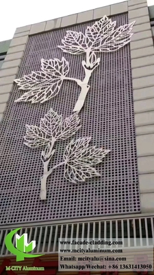 Fabrica di rivestimenti per pareti massicce in alluminio in Cina