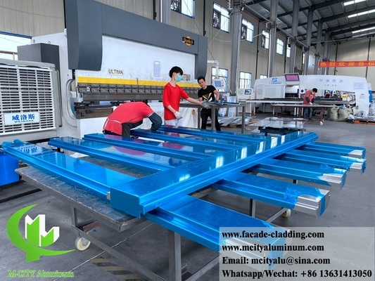 PVDF metallo rivestimento facciate metalliche pannello di rivestimento in alluminio per rivestimento di pareti