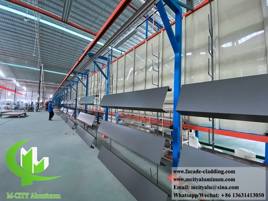 PVDF metallo rivestimento facciate metalliche pannello di rivestimento in alluminio per rivestimento di pareti