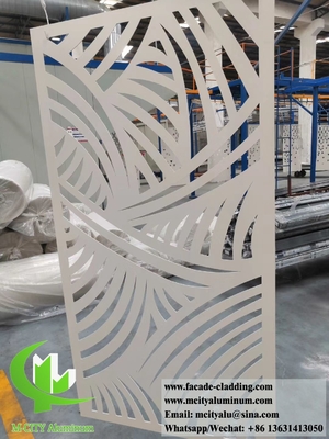 Esterno pannello murario in alluminio pannello intagliato a CNC per la decorazione delle facciate degli edifici