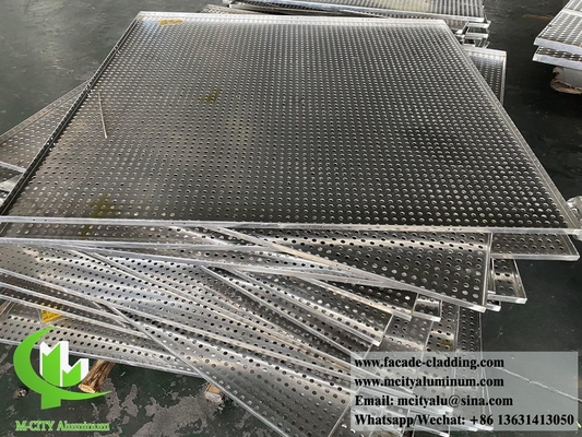 Rivestimenti di pareti di pannelli di alluminio massiccio anti ruggine esteriore ignifughi