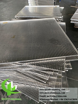 Rivestimenti di pareti di pannelli di alluminio massiccio anti ruggine esteriore ignifughi
