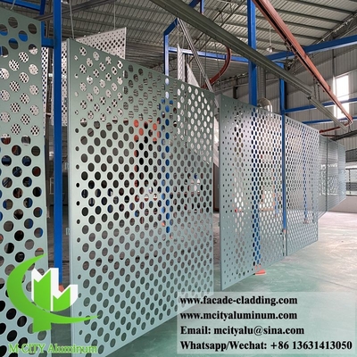 pannello di rivestimento per pareti di alluminio in lamiera decorativa