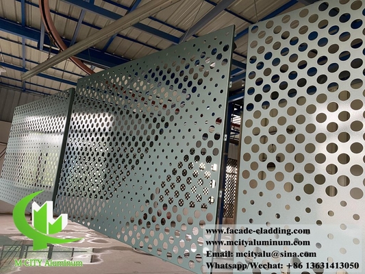 pannello di rivestimento per pareti di alluminio in lamiera decorativa