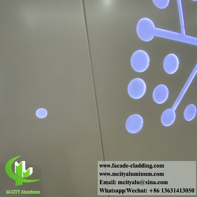 pannello in alluminio massello in polvere rivestito di colore bianco spessore 2 mm per decorazioni interne