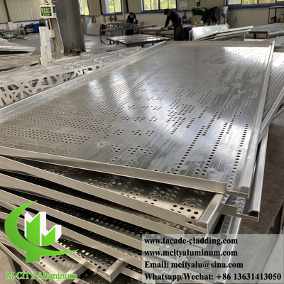 Materiale di alluminio per schermo metallico decorativo tagliato al laser spessore 2 mm 1 m x 2 m