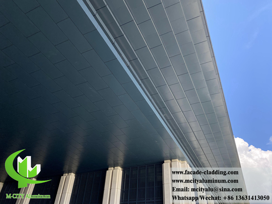 pannelli di alluminio massiccio rivestimento di pareti metalliche per decorazioni interne ed esterne di facciate, soffitti