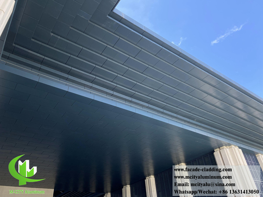 Parete massiccia rivestimento in alluminio soffitto decorazione esterna impermeabile anti ruggine
