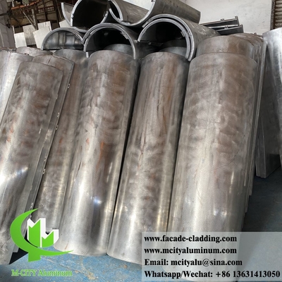 Perforazione schermo perforato di metallo lamiera di alluminio solido per rivestimento di parete del soffitto