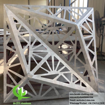 Rivestimento di alluminio massiccio con disegni di perforazione di qualsiasi diametro può essere perforato vernice PVDF