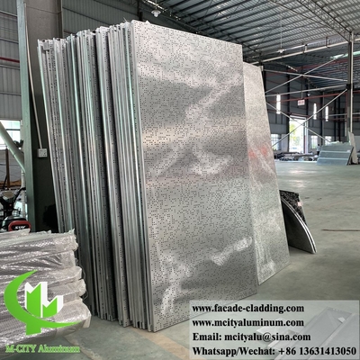Rivestimento di alluminio massiccio con disegni di perforazione di qualsiasi diametro può essere perforato vernice PVDF
