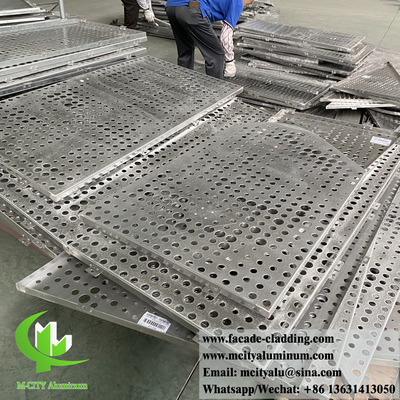 pannelli di alluminio a schermo metallico tagliati al laser per la decorazione delle finestre a maglia e dei rivestimenti murali