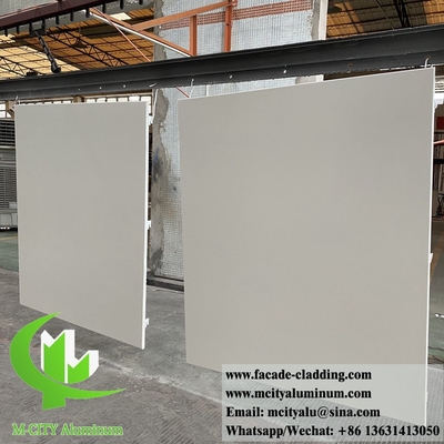 Rivestimento di parete in alluminio massiccio 3 mm PVDF Finitura 15 anni Garanzia Decorazione esterna per facciata di parete