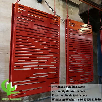 pannelli metallici tagliati al laser con disegni pannelli per schermo metallici decorati per pareti di costruzione facciata muro tenda