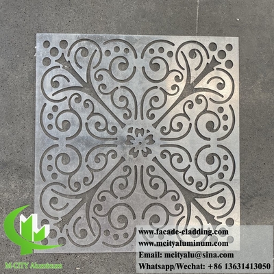 pannelli decorativi a disegno in lamiera di alluminio da 3 mm per la decorazione delle pareti esterne delle facciate