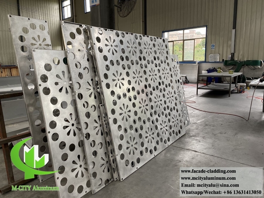 pannelli metallici tagliati al laser con disegni pannelli per schermo metallici decorati per pareti di costruzione facciata muro tenda