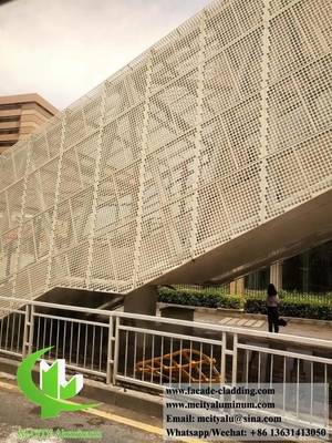 PVDF schermo in alluminio con rivestimento metallico di spessore di 3 mm per decorare facciata, rivestimento, colonna di parete di un edificio