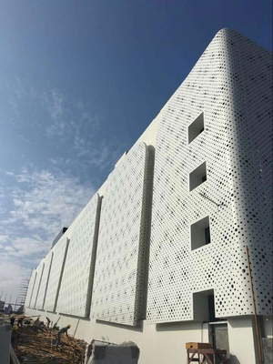 Architettura Metallico Parete Rivestimento Massello di alluminio foglio con modelli per costruire esterno decorazione interna